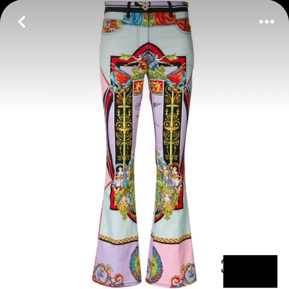 NWT Versace Angel Flare Jeans - Picture 2 of 2